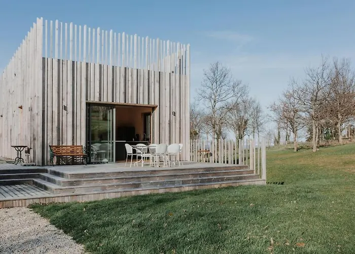 Дом отдыха Maison Face A La Dans Un Domaine Ecologique Виллервиль